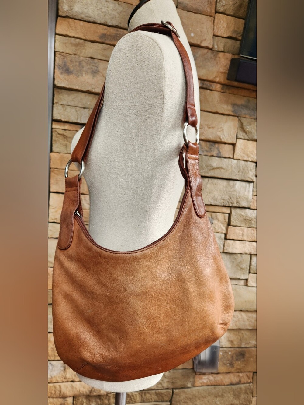 Osgood Marley Leather Satchel Bag